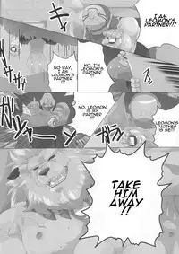 [Debirobu] For the Lion-Man Type Electric Life Form to Overturn Fate - Leomon Doujin [ENG]