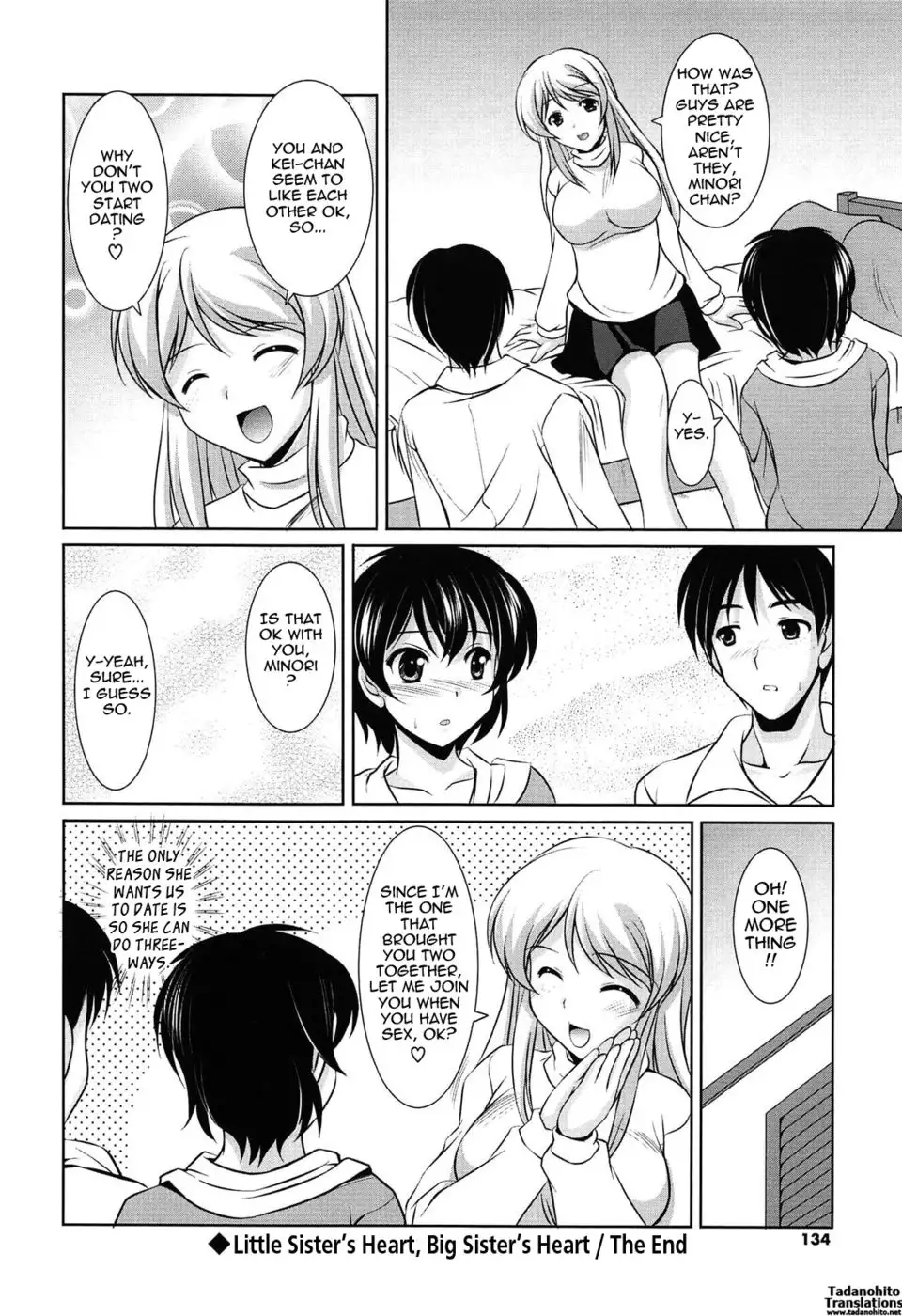 Younger Girls Celebration - Chapter 9 - Little Sister's Heart, Big Sister's Heart