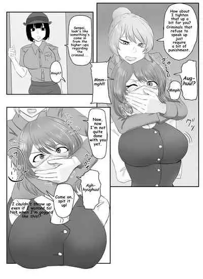 (Halo) A young lady being arrested 1-8