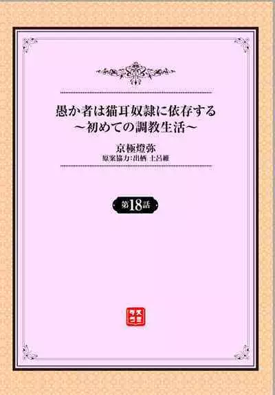 [Kyougoku Touya] Orokamono wa Nekomimi Dorei ni Izon suru ~Hajimete no Choukyou Seikatsu~ 18 [Chinese] [大鸟可不敢乱转汉化] [Digital]