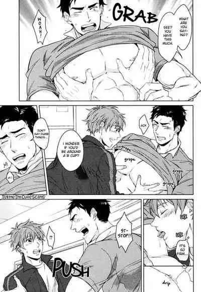 [Asai Kinta] Kasshoku no Mermaid Ch. 1-2 [English] {Tell Me I'm Cute Scans} [Decensored]