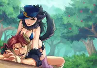 (Golden Stars 2) [g-rough (Kotatsu)] Tabechau zo!! (JoJo's Bizarre Adventure) [English] [CGrascal]