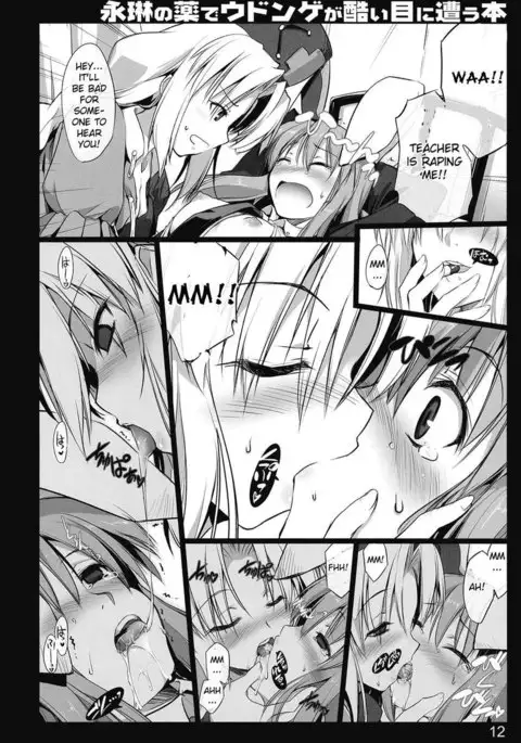 Eirin no Kusuri de Udonge ga Hidoi Me ni Au hon