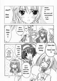 (C72) [Purin Yokochou (Ouka Sushi)] Elder ni Onegai! (Otome wa Boku ni Koishiteru) [English] [oden]