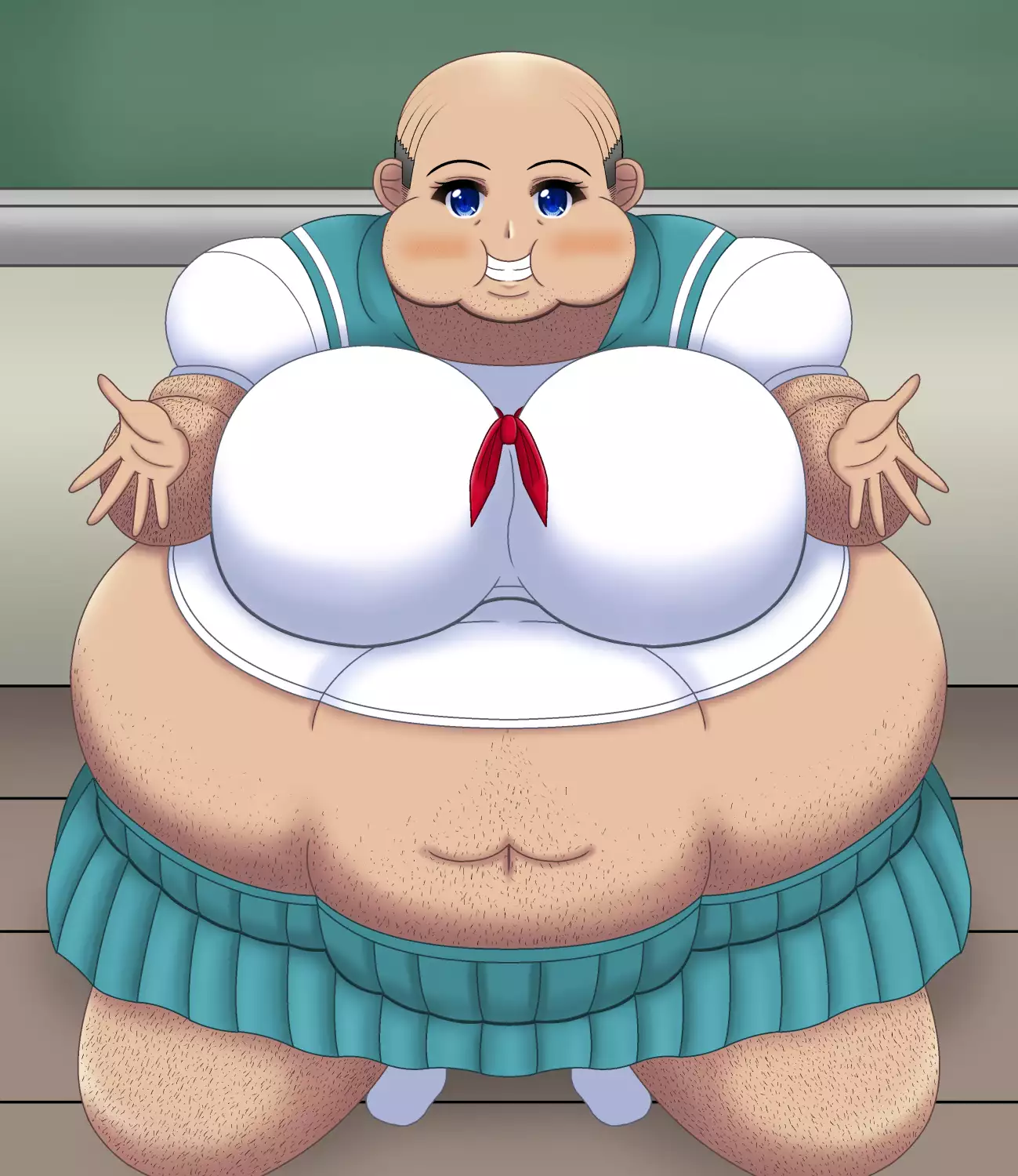 I will love my girlfriend even if she becomes a bald dad | Ore no Kanojo ga Hagedebuoyaji ni Natte mo Aishitai