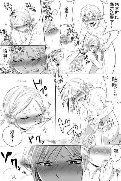 [Wasabi] BreaWi no LinZel ga Hitasura Ichaicha Shite Sukebe na Koto Suru Manga (The Legend of Zelda: Breath of the Wild) [Chinese]
