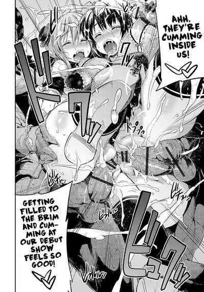 Futari wa Bitch Idol Shimai Nakadashi Kindan Live! | Both of them are Slutty Idols