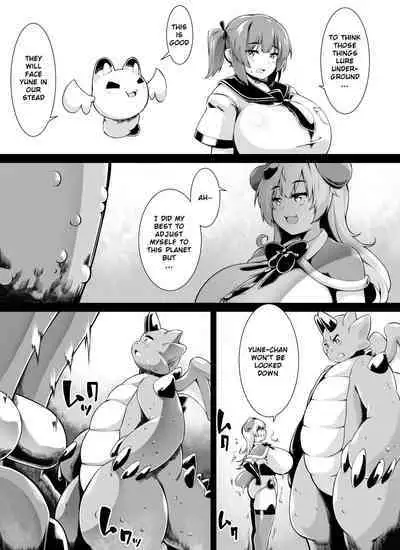 Bakunyuu Kitsune Mimi Mahou Shoujo wa Kyodaika shika Dekimasen! 2 | Big breasted fox eared magical girl can only be huge! 2