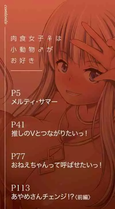 Nikushoku Joshi wa Shoudoubutsu ga Osuki