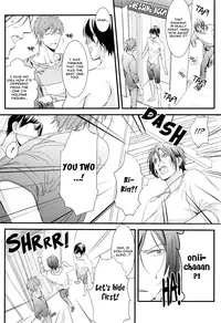 [Kenashi Ai! (Mimisuke)] Osananajimi to Shichakushitsu ni Hairu to | When I Get Into The Dressing Room With My Childhood Friends (Free!) [English] [Ikemen Scans]