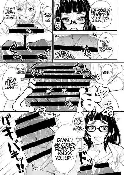 Bakukon Futanari Joshi - Aan Bakkyun Bakkyun Itsumo no Shasei Asobi | Big Cock Futanari Girls Ahn♡ Bang♡ Bang♡ Their Usual Ejaculation Play