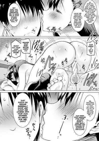 [Pony-R] I Can't Live Without My Little Sister's Tongue Chapter 01-02 + Secret Baby-making Sex with a Big-titted Mother and Daughter! (Kyonyuu Oyako no Shita to Shikyuu ni Renzoku Shasei) [English] [Team Rabu2] [Digital]