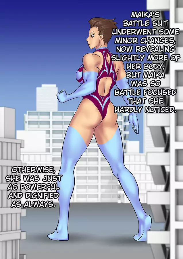 Due to the Fiendish Remodelling Suit...