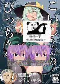 [Zensoku Zenkai. (Sinori)] Koishi-chan no Bitch na Hon. (Touhou Project) [Chinese] [基德漢化組] [Digital]