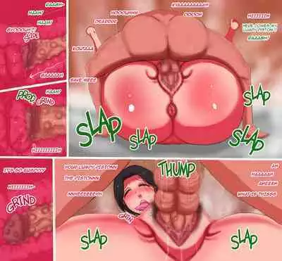 [Akatsuki Souken] Kyojiri Jukubo ~ Yukemuri Sukebe Tabi | Giant Assed Mature Mother ~ Perverted Steamy Holiday [English]