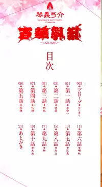 [Kotoyoshi Yumisuke] Hyakka Nyuuran ~UZUME~ | Hundred Blossoms Raging Boobs ~UZUME~ Ch.0-3 [English]