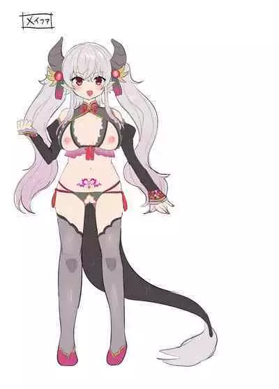 [TSF no F (Hiiragi Popura, Yotsuba Chika)] Yuusha aku ni ochiru ~ Ryu hime Meifa no kakusei ~