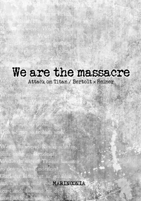 We are the Massacre