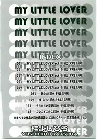 [Katsura Yoshihiro] MY LITTLE LOVER