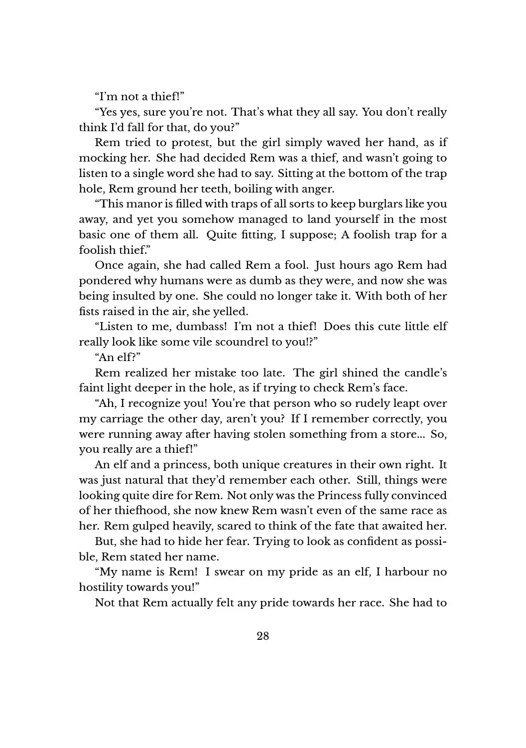 Yuri Elf to Norowareta Hime | A Lesbian Elf and a Cursed Princess Ch. 1