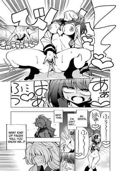 [7 Colored LED (Nekonso)] Shizuku to Shiori-Senpai ga Akuochi Futanari Kaizou Sareta node Watashi ga Shasei o Kanri Shimasu!- | Shizuku & Shiori ~It's Up to Me To Service Futanari-modified Senpai!~ [English] [Pink Glass TL]