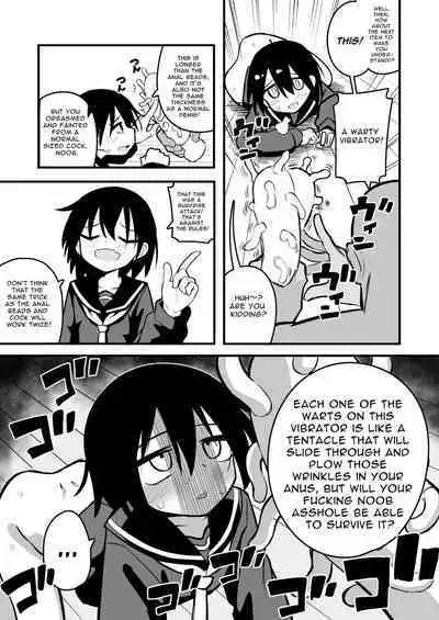 Enkou Mesugaki JC wa Anal ga Yowai!! | Insolent Lolislut Whore Has Weak Anus!!