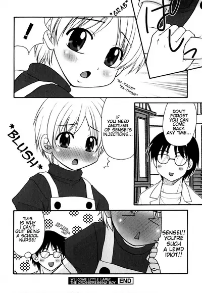 [Yamano Kitsune] Kohitsuji-chan irasshai ♥ joso-hen | Welcome Little Lamb: The Crossdressing boy (Shounen Ai no Bigaku EX Josou Shounen) [English] [NewsMedia]