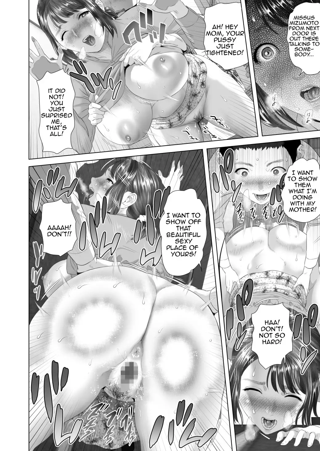 Kinjo Yuuwaku Tomodachi no Okaa-san Hen Kouhen | Neighborhood Seduction Friend's Mother Final Part