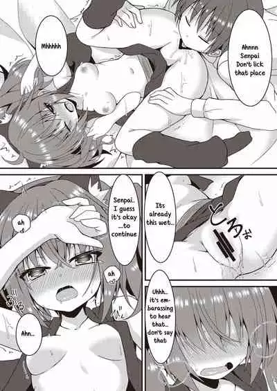 (C97) [Neko Daifuku (Nekono Shiro)] Halloween no Ato Sugu ni, Senpai to SEX Shinaito Derarenai Heya ni Tojikomerareta Ken Nandesukedo!? (Sanoba Witch) [English] [Alyssum Translation]