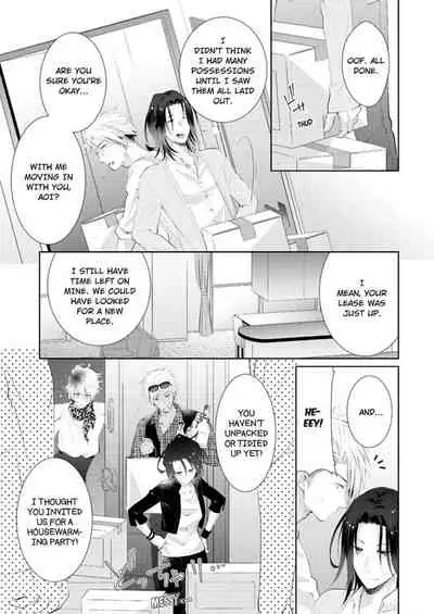 [Kumoshima] Love Coffre M Horoyoi ♂♀ Switch -Kasei Otto no Jouzu na Tabekata- | ★ Love Coffre Magic ★ Tipsy transformation - the best way to enjoy your housekeeper- [English]