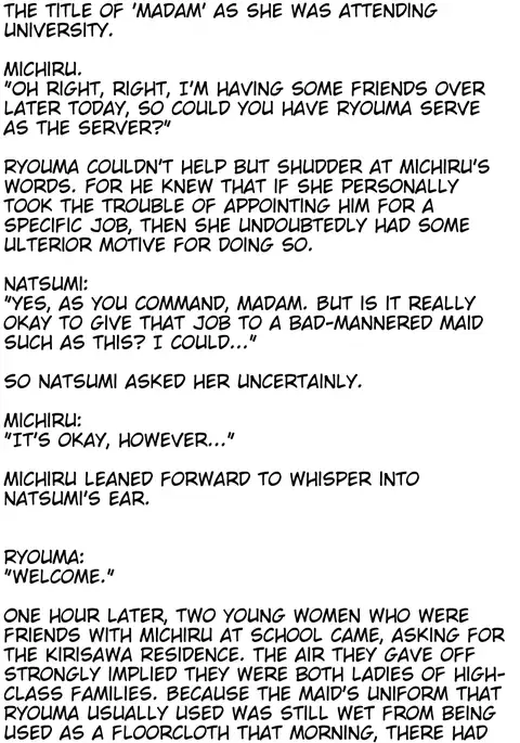 The M-to-F'ed son of a distinguished family - The spoiled rotten brat who was made a maid -