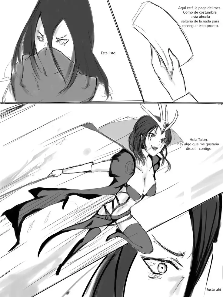 (Kumiko) Leblanc x Talon (League of Legends) [Español]