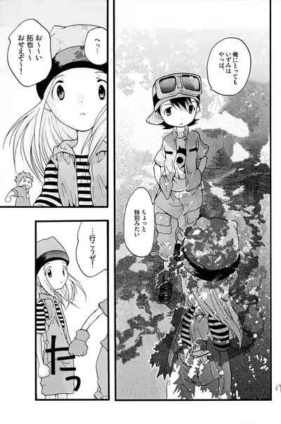 (C62) [Tomato Surprise (Futtsu Misaki)] Your Eyes Only (Digimon Frontier)