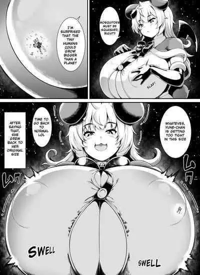 Bakunyuu Kitsune Mimi Mahou Shoujo wa Kyodaika shika Dekimasen! 2 | Big breasted fox eared magical girl can only be huge! 2