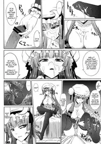 (Reitaisai 8) [Minarai Honpo (Minamoto Jin)] Patchouli to Ashi Bakari no Doujin (Touhou Project) [English] {Sharpie Translations}