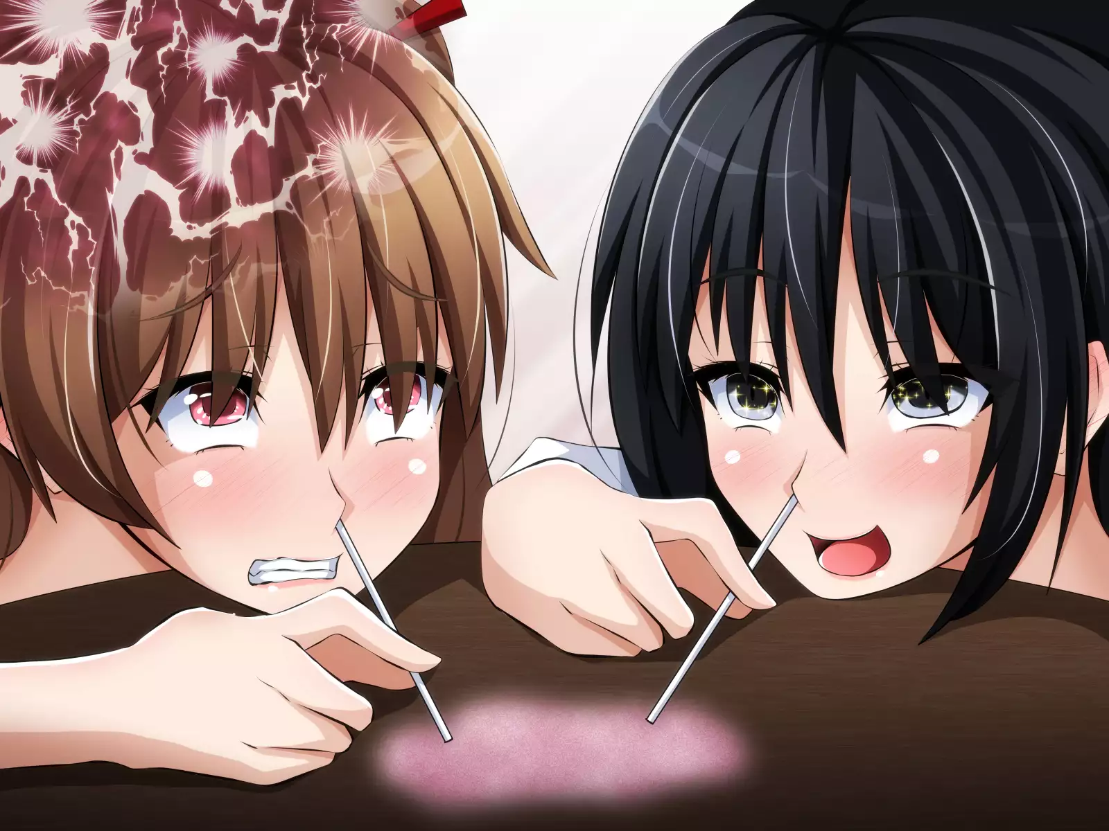 Kare ni Naisho no Saimin Bitch Part 2 Rina-chan no Bitch Debut Shojo Soushitsu Hen