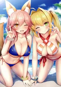 (C94) [Taiki Ken Club! (Taiki KEN)] Mizugi Servant to Doki Doki Beach (Fate/Grand Order)