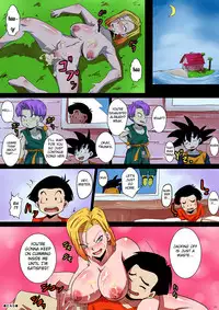 [Yuzuponz (Rikka Kai) SHOTACON HOLE Shinkon Hitozuma 18-gou no Tsukinai Seiyoku (Dragon Ball Z) [English] [Fated Circle] [Digital]
