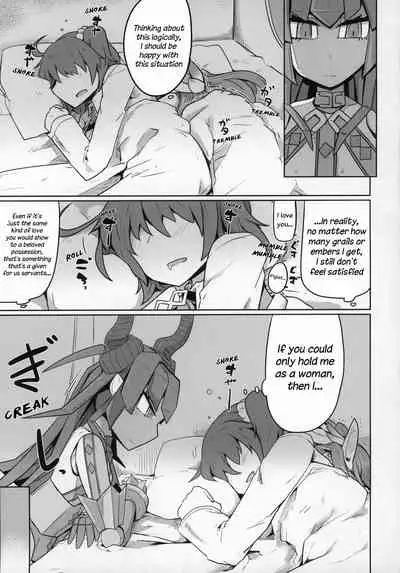 (C96) [Ekurabe (Henoeno)] Koisuru Mecha Eli-chan to Josou Master | Lovestruck Mecha Eli-chan and Her Cross-dressing Master (Fate/Grand Order) [English]