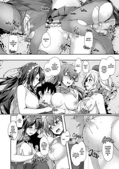 [Yusaritsukata (Awayume)] Guutara Suzuya no Manekarezaru Kyaku | Couch Potato Suzuya and the Uninvited Guests (Kantai Collection -KanColle-) [English] {2d-market.com} [Decensored] [Digital]