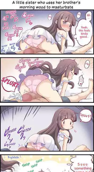 Barenai You Ni Nii De Onanii Suru Imouto-Chan | A Little Sister Who Tries to Be Sneaky About Using Her Big Brother to Masturbate