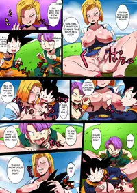 [Yuzuponz (Rikka Kai) SHOTACON HOLE Shinkon Hitozuma 18-gou no Tsukinai Seiyoku (Dragon Ball Z) [English] [Fated Circle] [Digital]