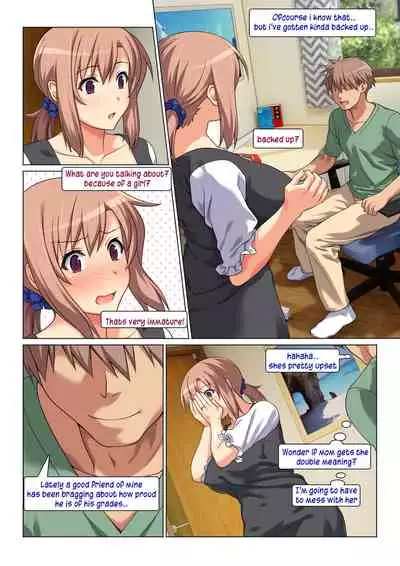 [Past Gadget (Kamatori Pokari)] Seiseki UP o Jouken ni Mainichi Nuite kureru Okaa-san | His Mother gets him off every day as long as his grades improve [English]