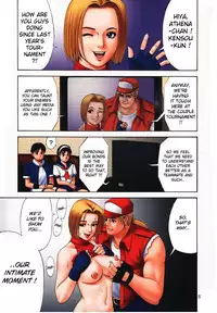 (C58) [Saigado] The Yuri & Friends Fullcolor 3 (King of Fighters) [English] [Lhytiss] [Decensored]