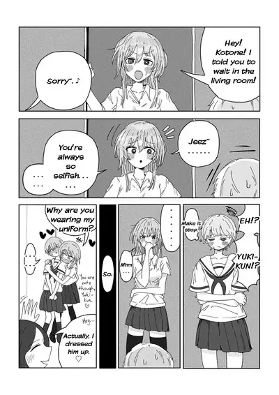 My sister’s friend found out that I was cross-dressing.