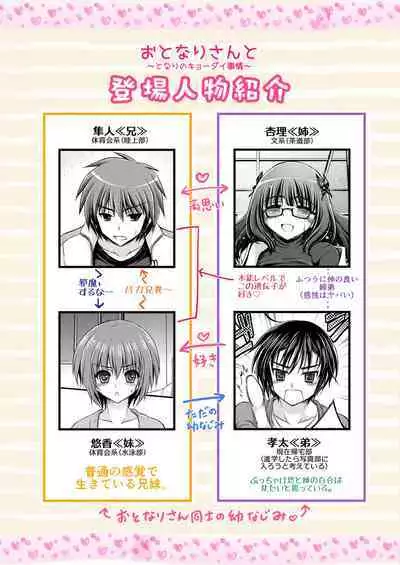 おとなりさんと～となりのキョーダイ事情～