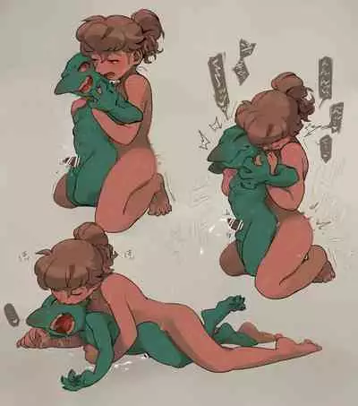 [Komeko] Different language futanari ♀ x goblin ♂