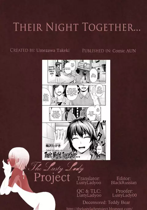 Futari no Yoru ni… | Their Night Together...