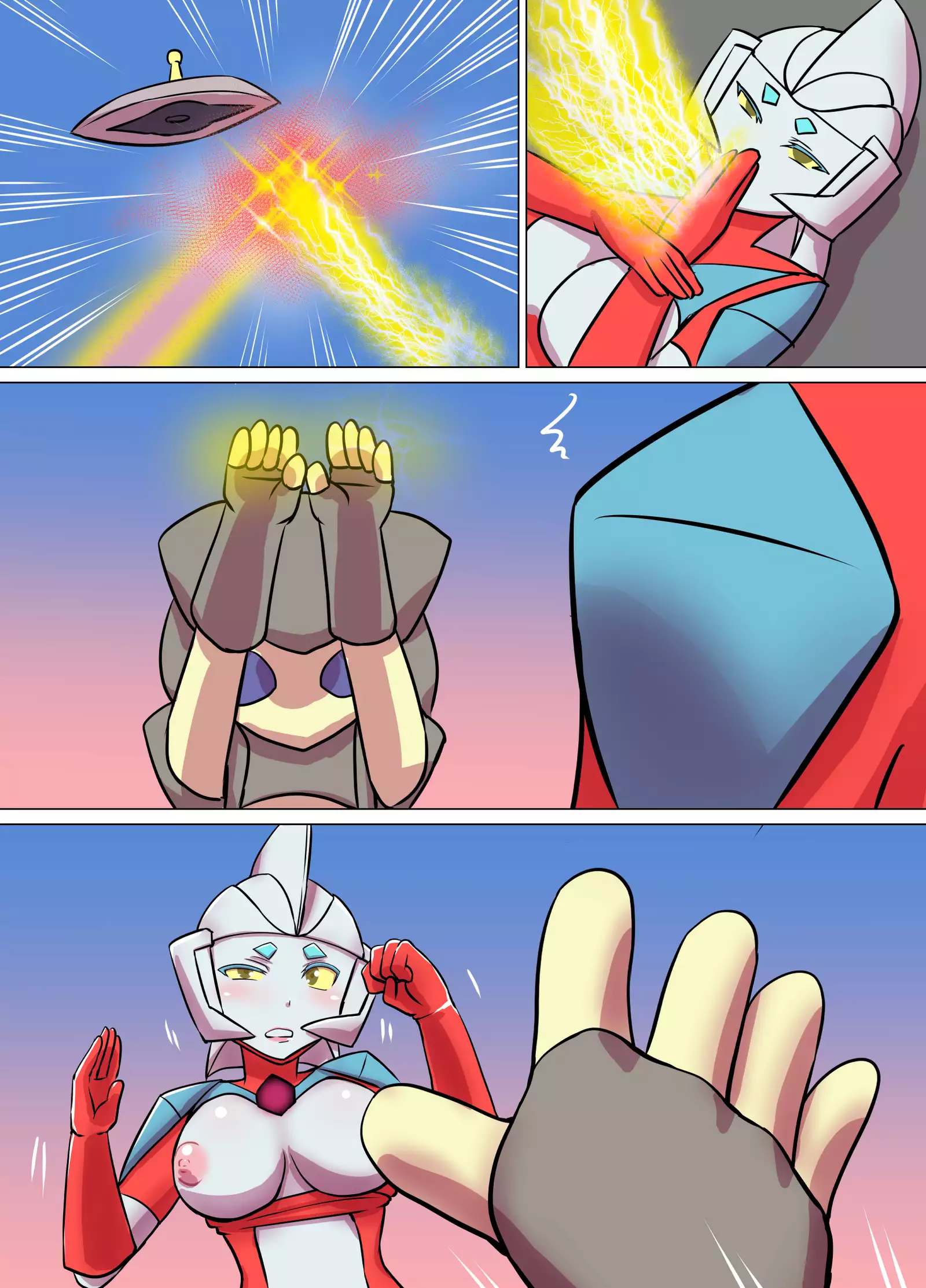 Sci-Fi Heroine Series Rusty Comet Episode 2 Fear of Hypnotic Rays