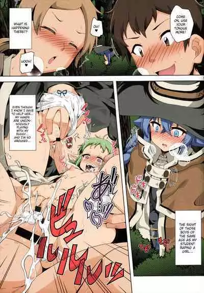 [Kamepotel (Izuki Jirou)] Gouhou Loli Kyoushi wa Hatsujouchuu!? (Mushoku Tensei ~Isekai Ittara Honki Dasu~) [English] [Shiromaru] [Colorized] [Satansoft]